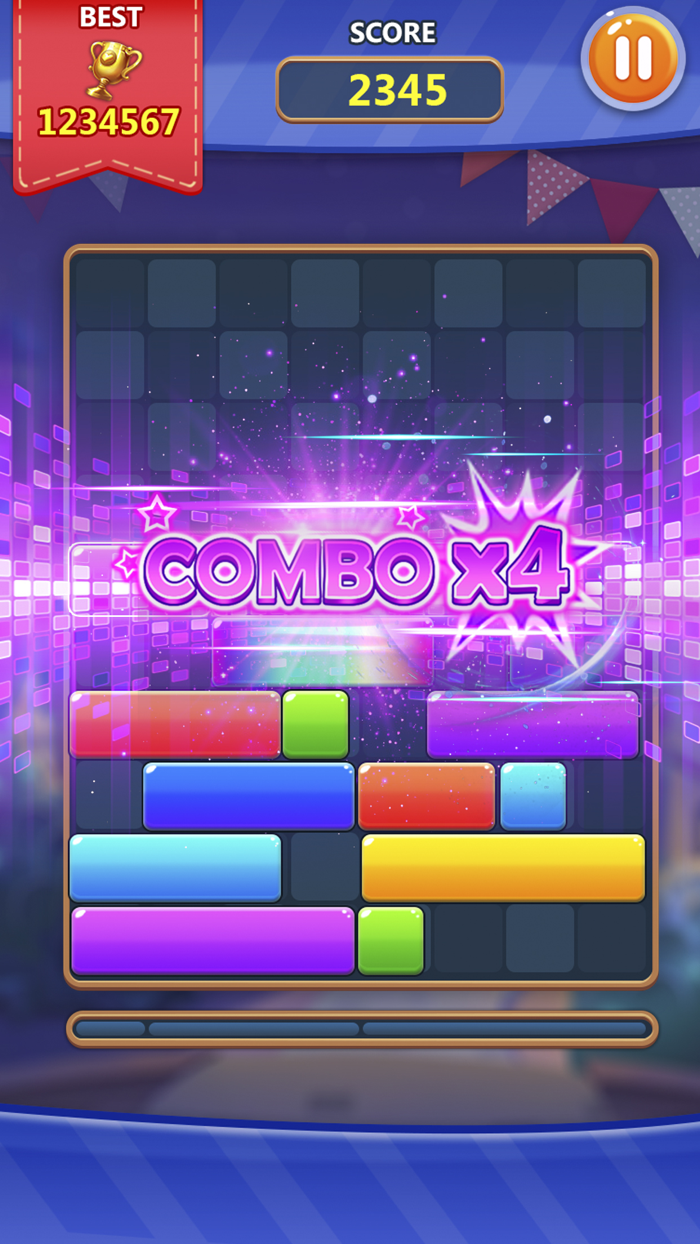 Magic Blocks Slide Puzzle