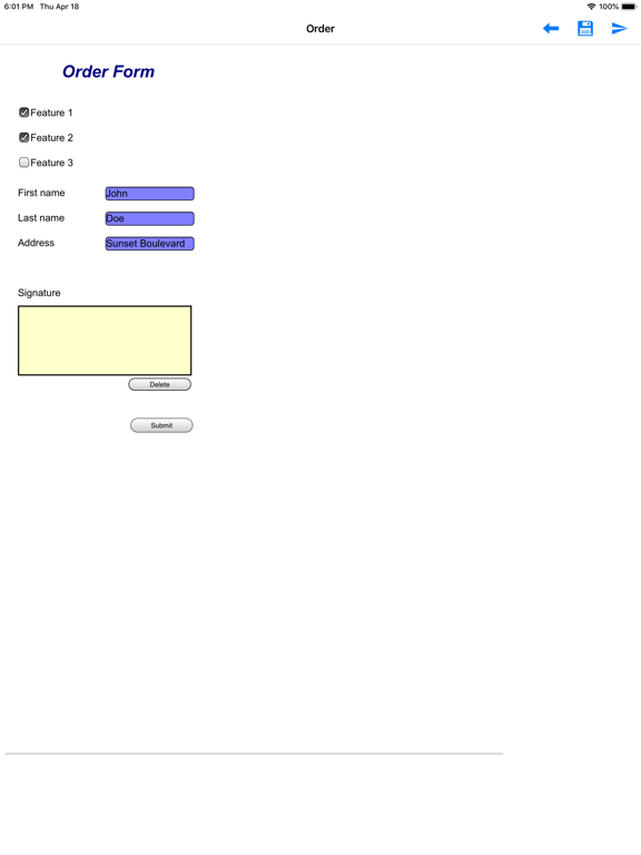 Screenshot #6 pour FileDirector MobileForms