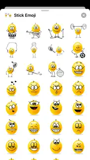 stick emoji smiley stickers iphone screenshot 2
