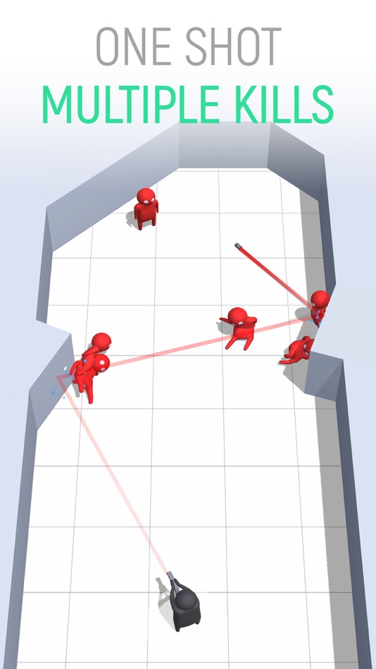 #5. Bullet Man 3D (iOS) Bởi: Coco Play