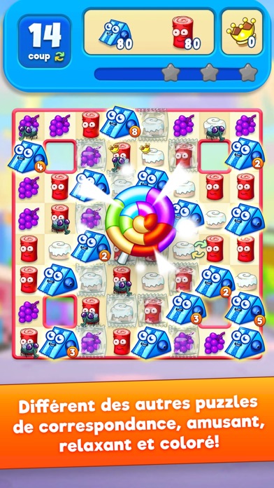 Screenshot #1 pour Sugar Heroes - World match 3!