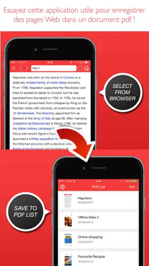 Capture d'écran de PDF Converter sur iPhone 3