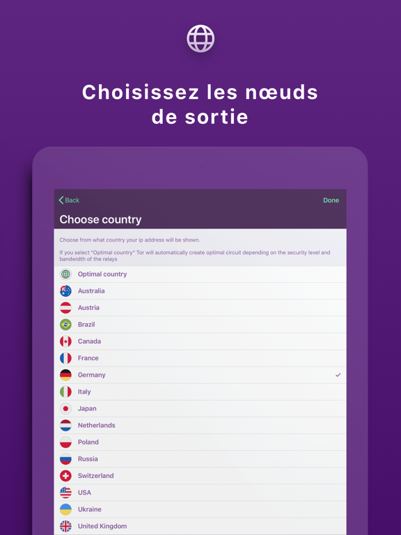 Screenshot #5 pour TOR Browser - Mauvais oignon