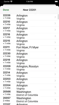 Zip Codes iphone bilder 2