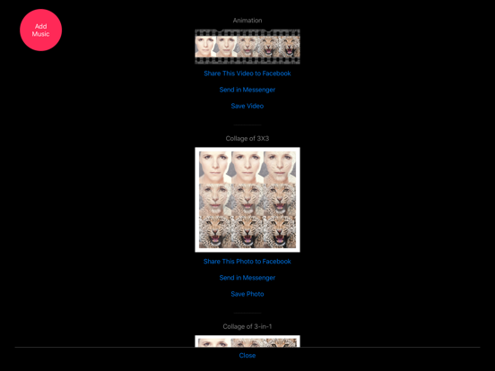 Future Baby Maker | FaceFilm iPad screenshot 5 - Photo & Video app