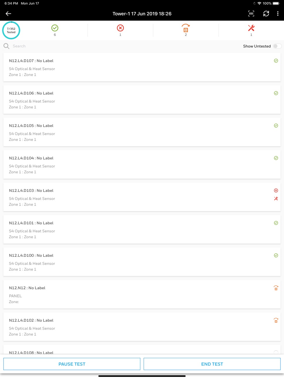 iPad screenshot