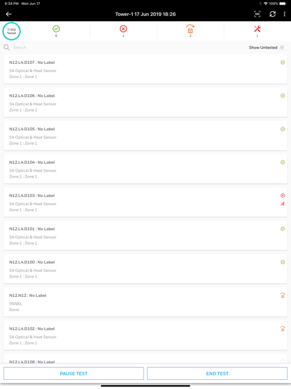 Connected Life Safety Services iPad screenshot