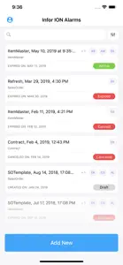 Infor ION Alarms screenshot #3 for iPhone