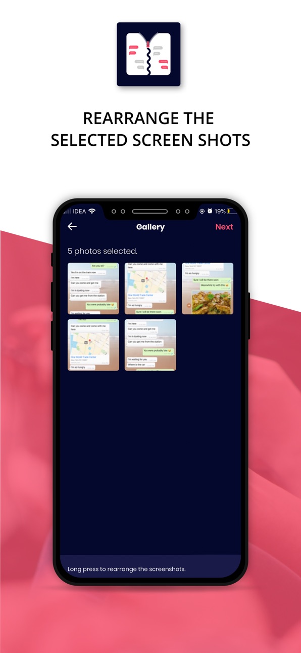 iPhone screenshot