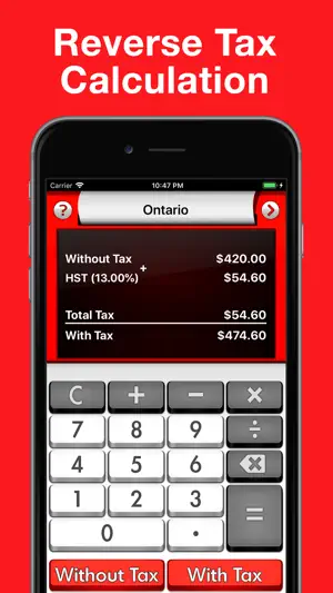 Canada Sales Tax Calculator + screenshot 2