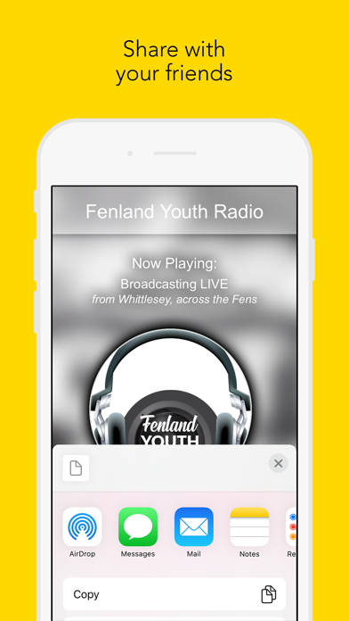 Fenland Youth Radio Screenshot
