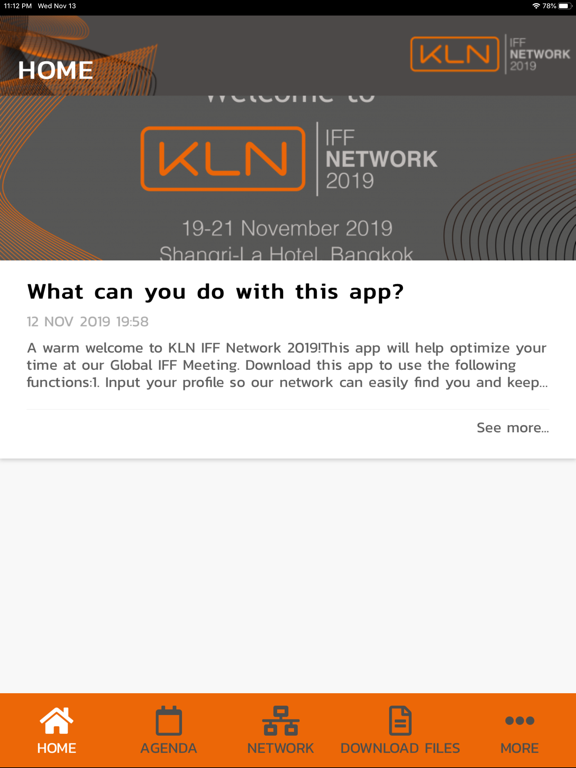 Screenshot #4 pour KLN IFF Network 2019