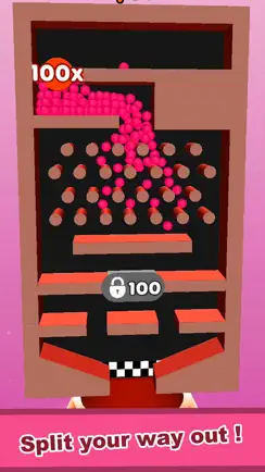 Split Balls 3D iPhone image 2