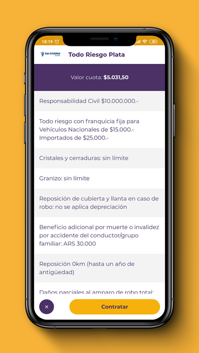 App screenshot