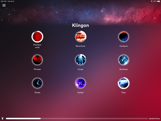 Screenshot #4 pour Apprendre le klingon: EuroTalk