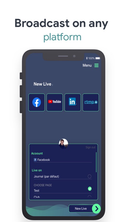 LivApp : broadcast like a pro screenshot-4