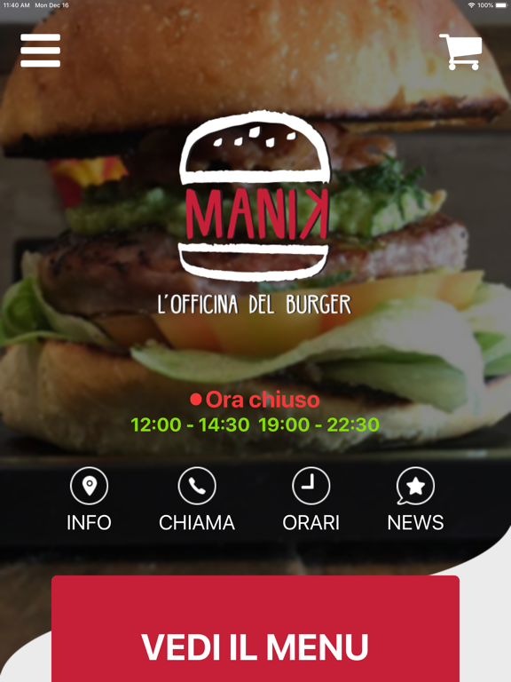 Screenshot #4 pour MANIK - L'officina del burger