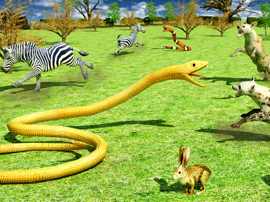 Anaconda Snake – Hunt & Attack iPad screenshot 4 - Games app