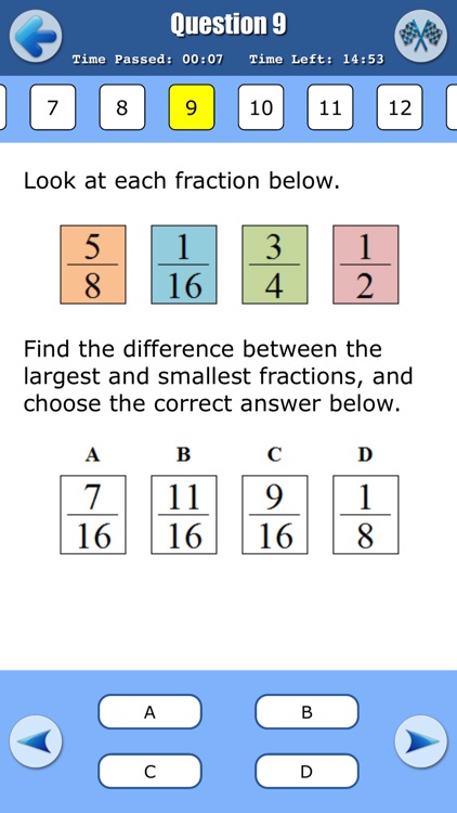 Selective School Tests - Math