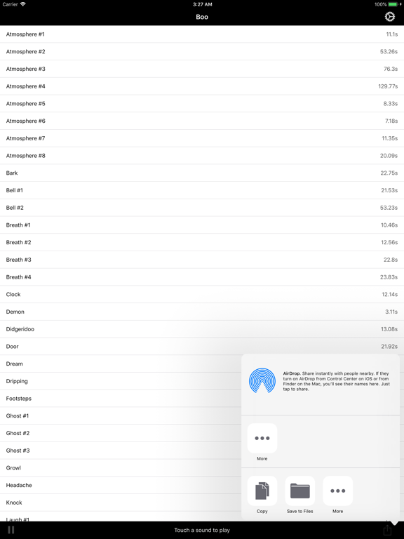 Screenshot #6 pour Boo - Scary Horror Sounds