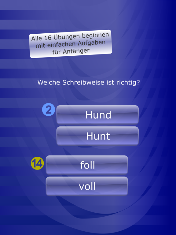 Screenshot #6 pour Konsonantenrechtschreibung