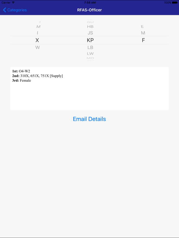 Decoder for US Navy iPad screenshot 5 - Reference app