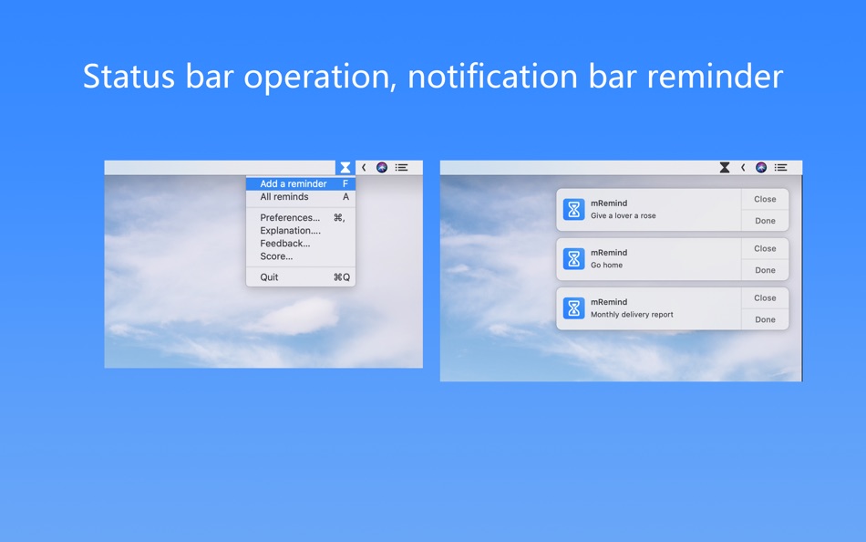 #3. mRemind - Remind everything (macOS) 由: 晓东 苗