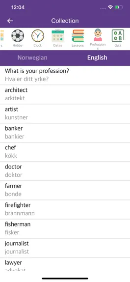 Game screenshot Norwegian English Dictionary! apk