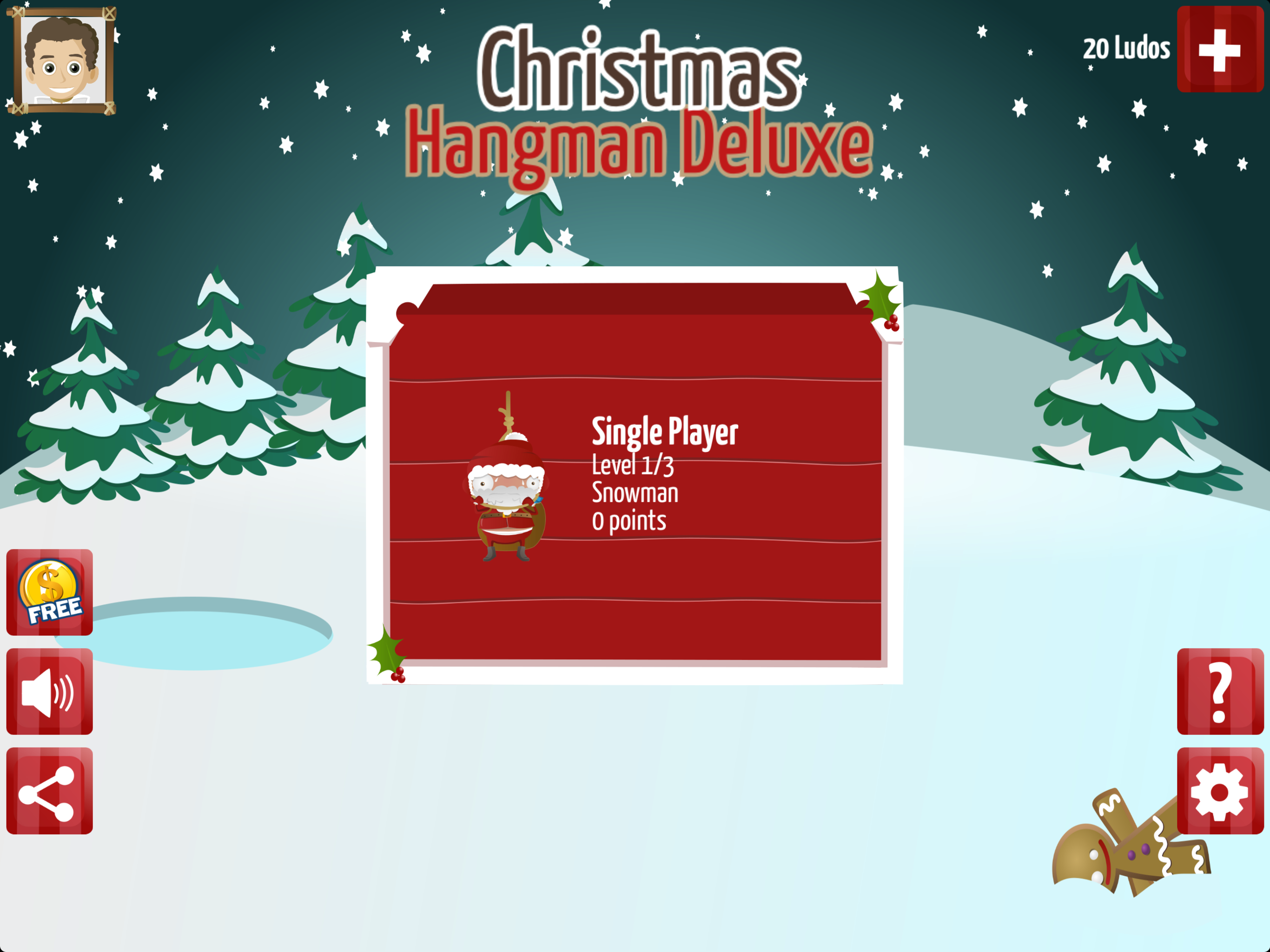 Christmas Hangman Deluxe