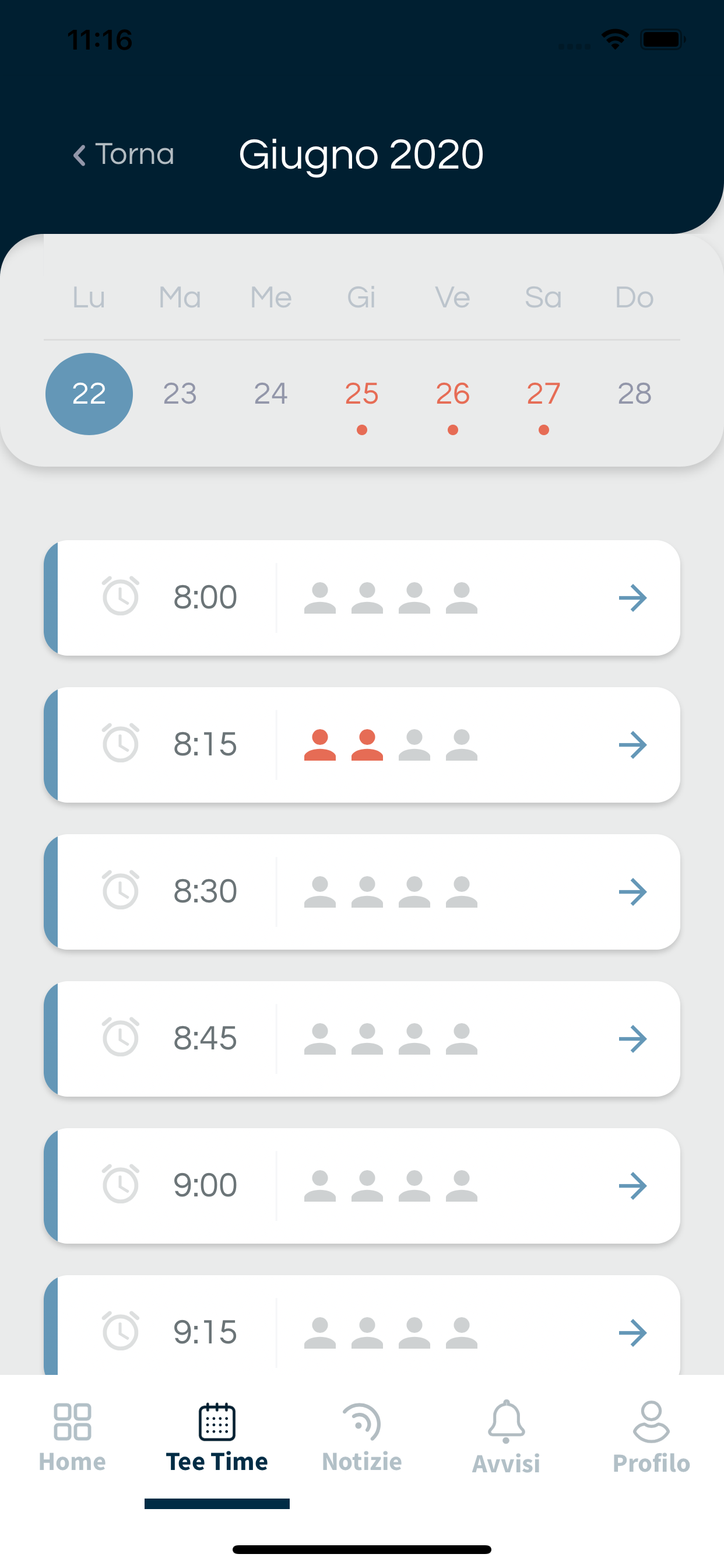 CiliegiGolf screenshot 3