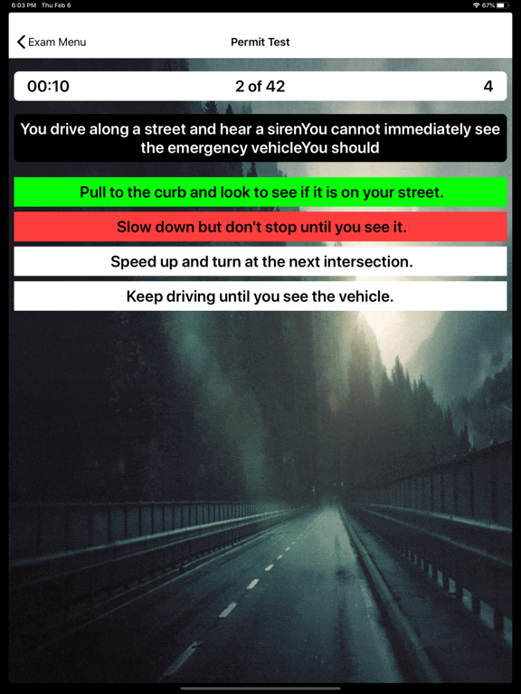 Screenshot #5 for NYS Drivers Permit Test Prep