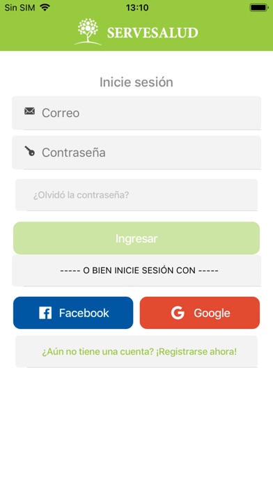 Screenshot #1 pour SmartCred ServeSalud