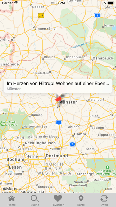 Volksbank Münster Screenshot