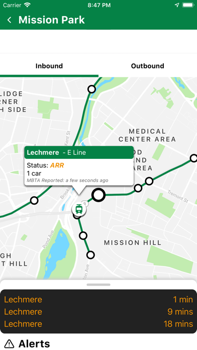 MBTA Live - Boston Transit App screenshot 4