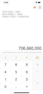 RCalcul - calculator screenshot #1 for iPhone