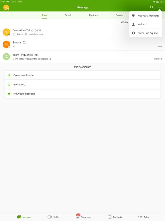 Screenshot #6 pour TELUS Business Connect™