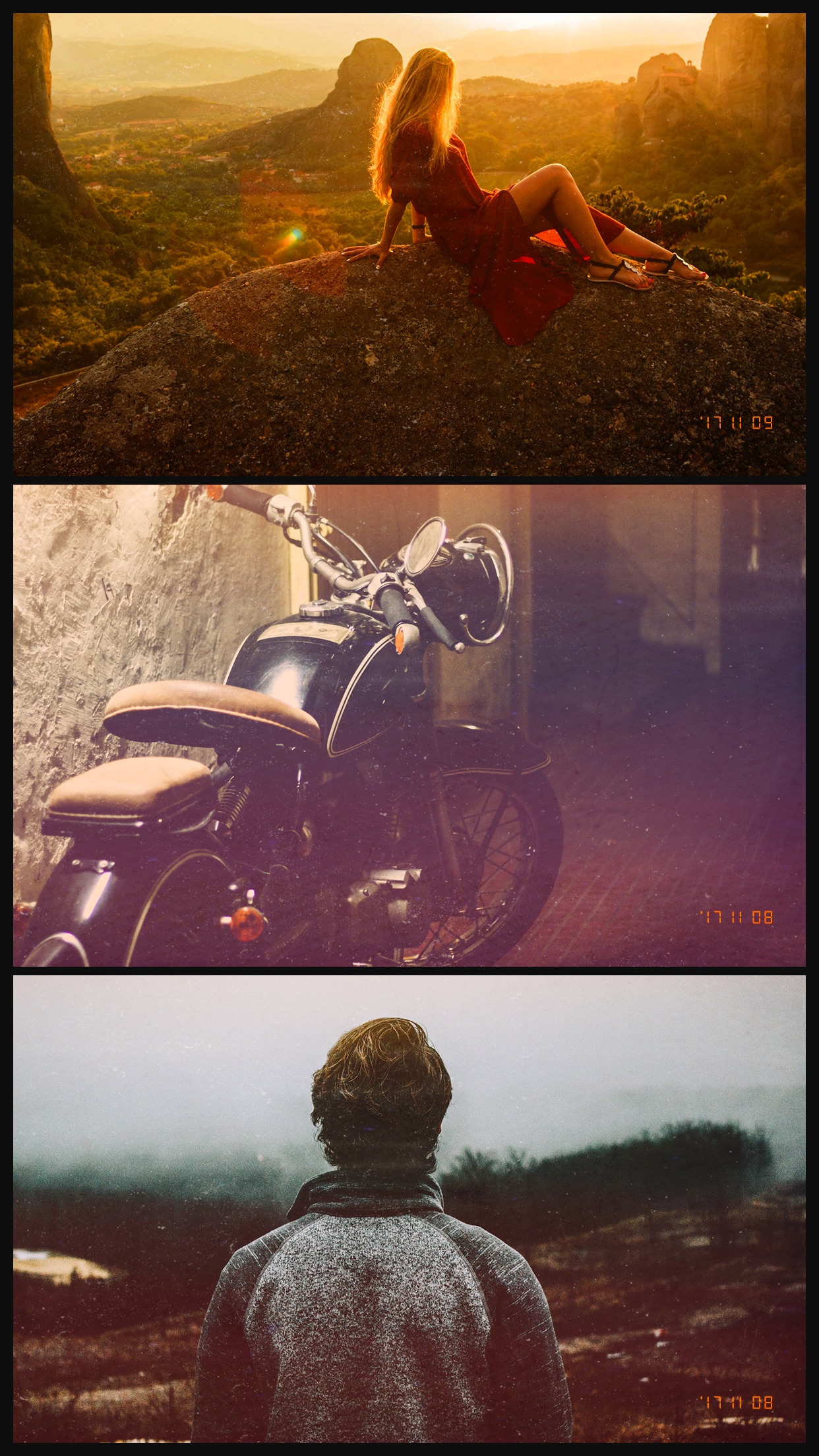 Screenshot do app Goodak Cam - analog retro film