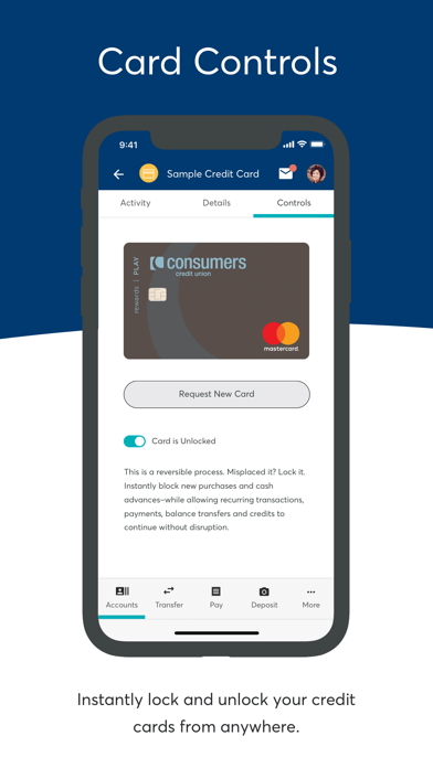 Consumers Credit Union - MI Screenshot