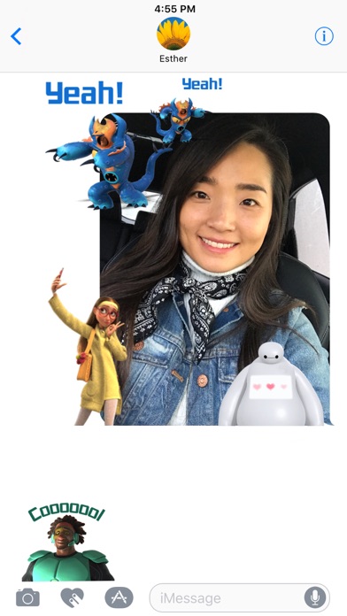 Screenshot #3 pour Disney Stickers: Big Hero 6