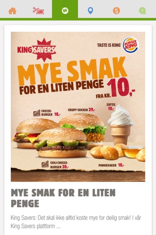 Burger King® Norge screenshot 3