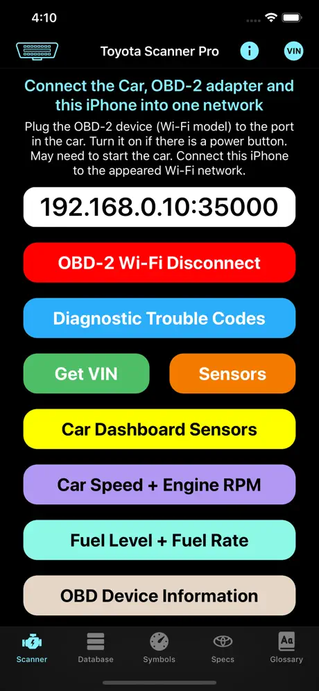 OBD for Toyota