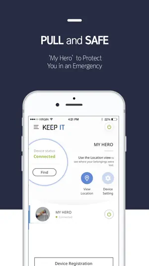 KEEPIT - IoT Device App screenshot 1