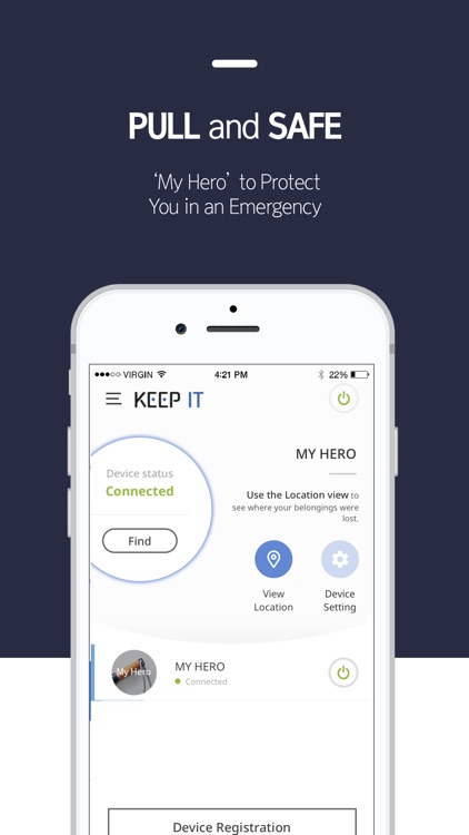KEEPIT - IoT Device App