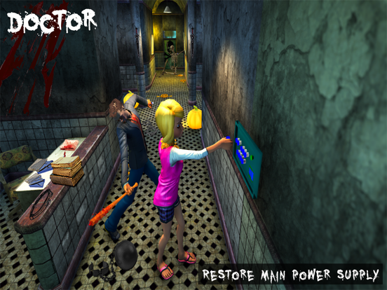 Scary Doctor:Horror Hospital iPad screenshot 4 - Games app
