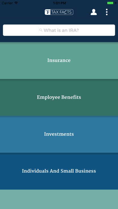 Screenshot #1 pour Tax Facts