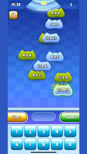 Mathletix Multiplication screenshot 2