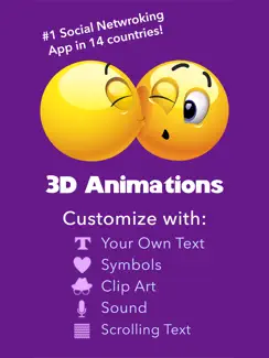 3D Animations + Emoji Icons iPad image 1