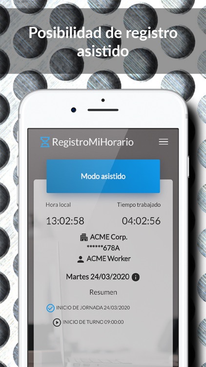Registro Mi Horario screenshot-3