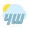 Compare today's weather to yesterday's in a single, friendly sentence