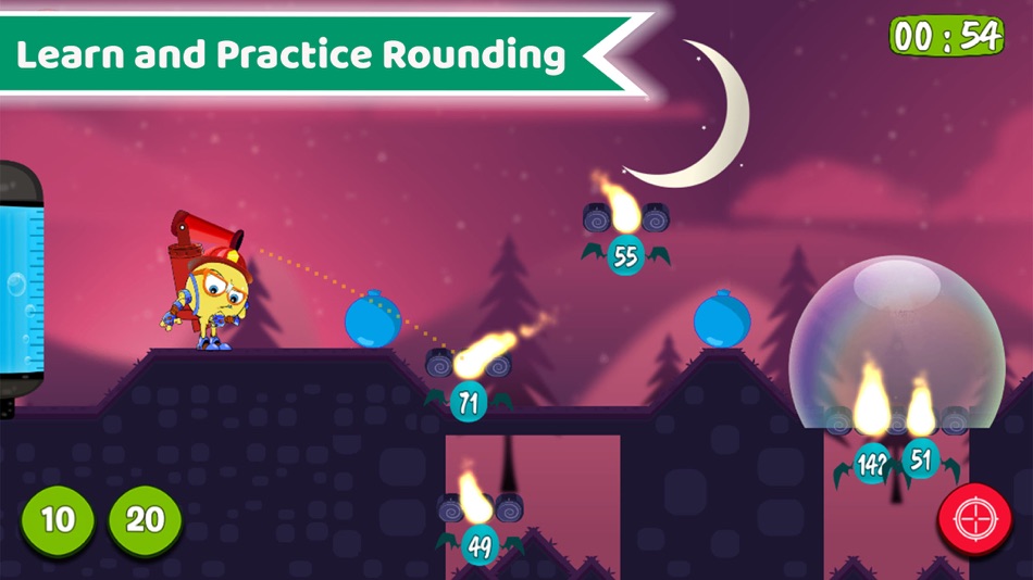 #2. Math Rescue School - Rounding (iOS) By: Makkajai Edu Tech Private Limited